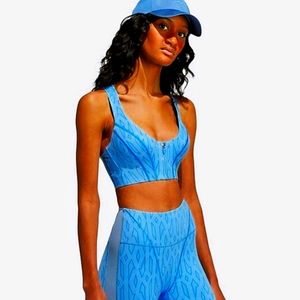 NWT Ivy Park MEDIUM SUPPORT Monogram Cutout Bra XL